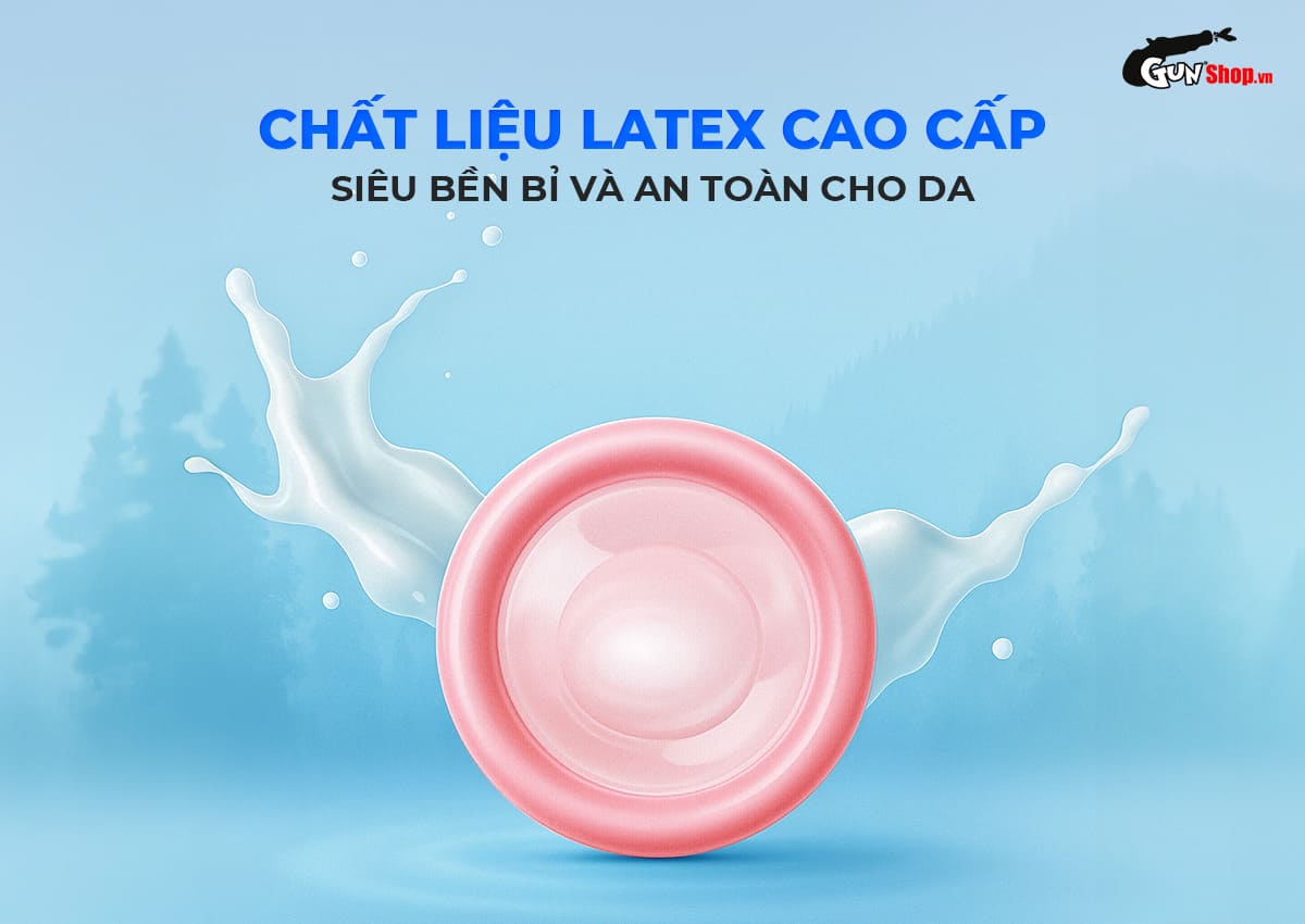  Bán Bao cao su Shell Intense - Siêu mỏng 0.04mm - Hộp 10 cái cao cấp