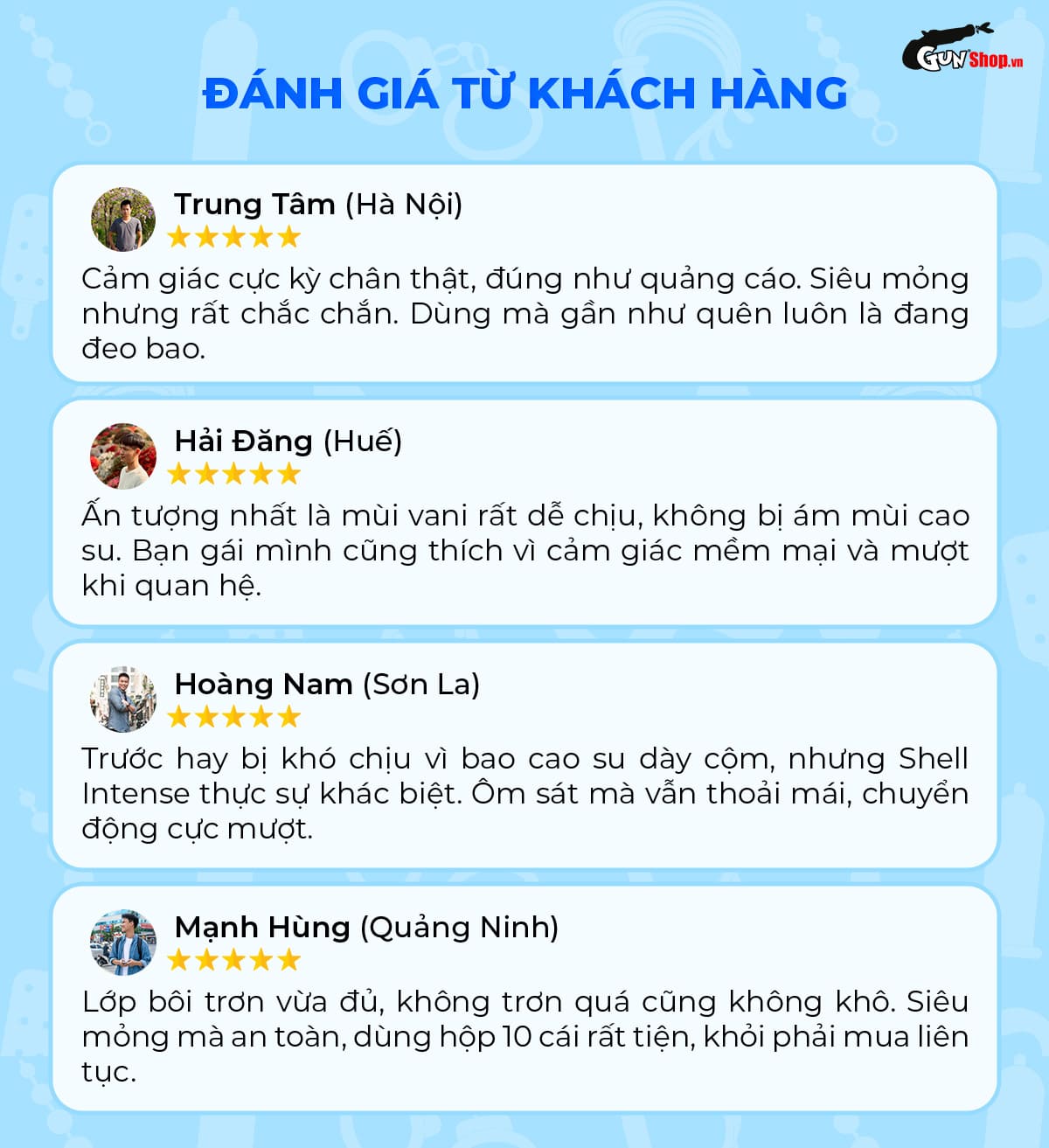  Bán Bao cao su Shell Intense - Siêu mỏng 0.04mm - Hộp 10 cái cao cấp