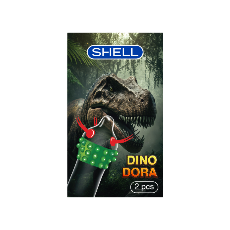  Nhập sỉ Bao cao su Shell Dino Dora - Hộp 1 bao gai 3 vòng bi + 1 bao Shell Performax  giá tốt 