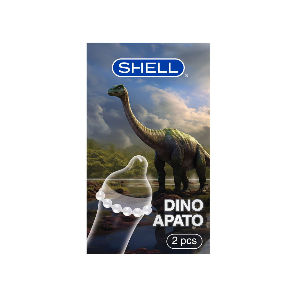 Bao cao su Shell Dino Apato gân gai bi lớn siêu khoái cảm 