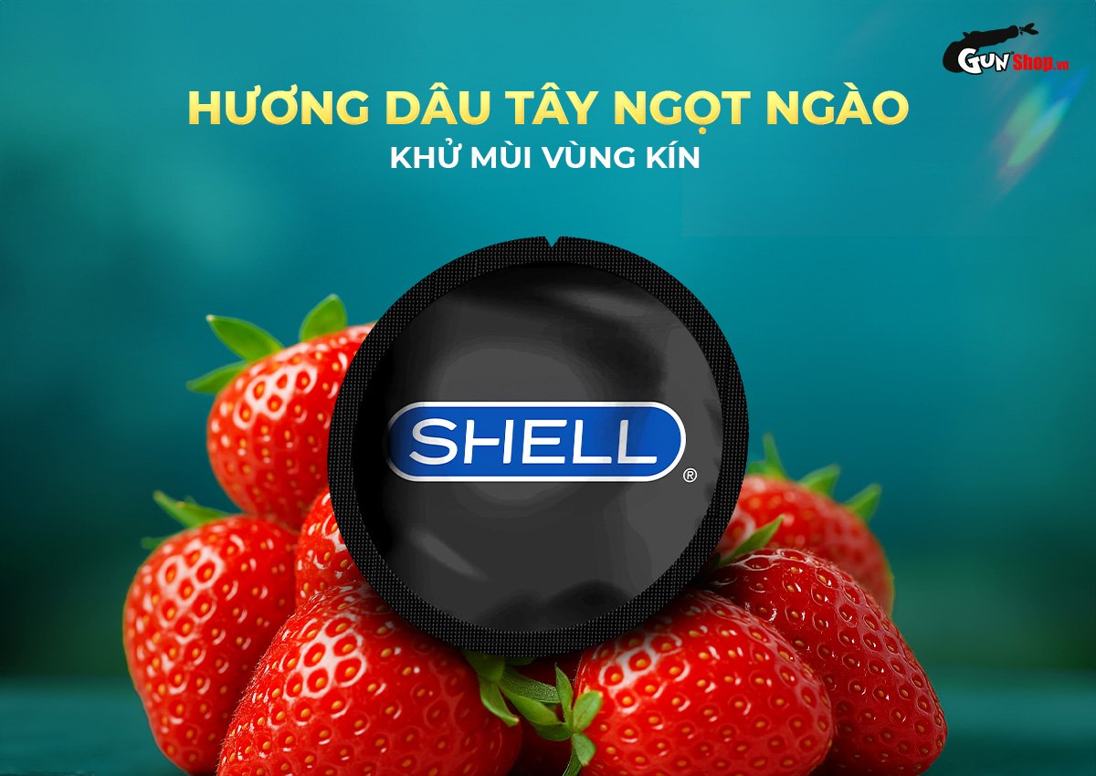  Giá sỉ Bao cao su Shell Dino Apato - Hộp 1 vòng 12 bi lớn + 1 bao Shell Performax hàng mới về