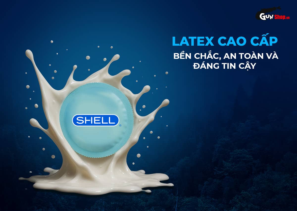  Nơi bán Bao cao su Shell Cool Prolong - Siêu mỏng kéo dài thời gian bạc hà mát lạnh - Hộp 10 cao cấp