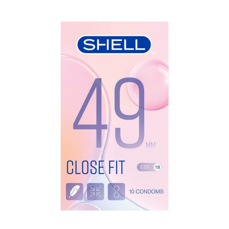  Kho sỉ Bao cao su Shell Close Fit - Size 49mm siêu mỏng chống tuột kéo dài thời gian - Hộp 10 giá rẻ 