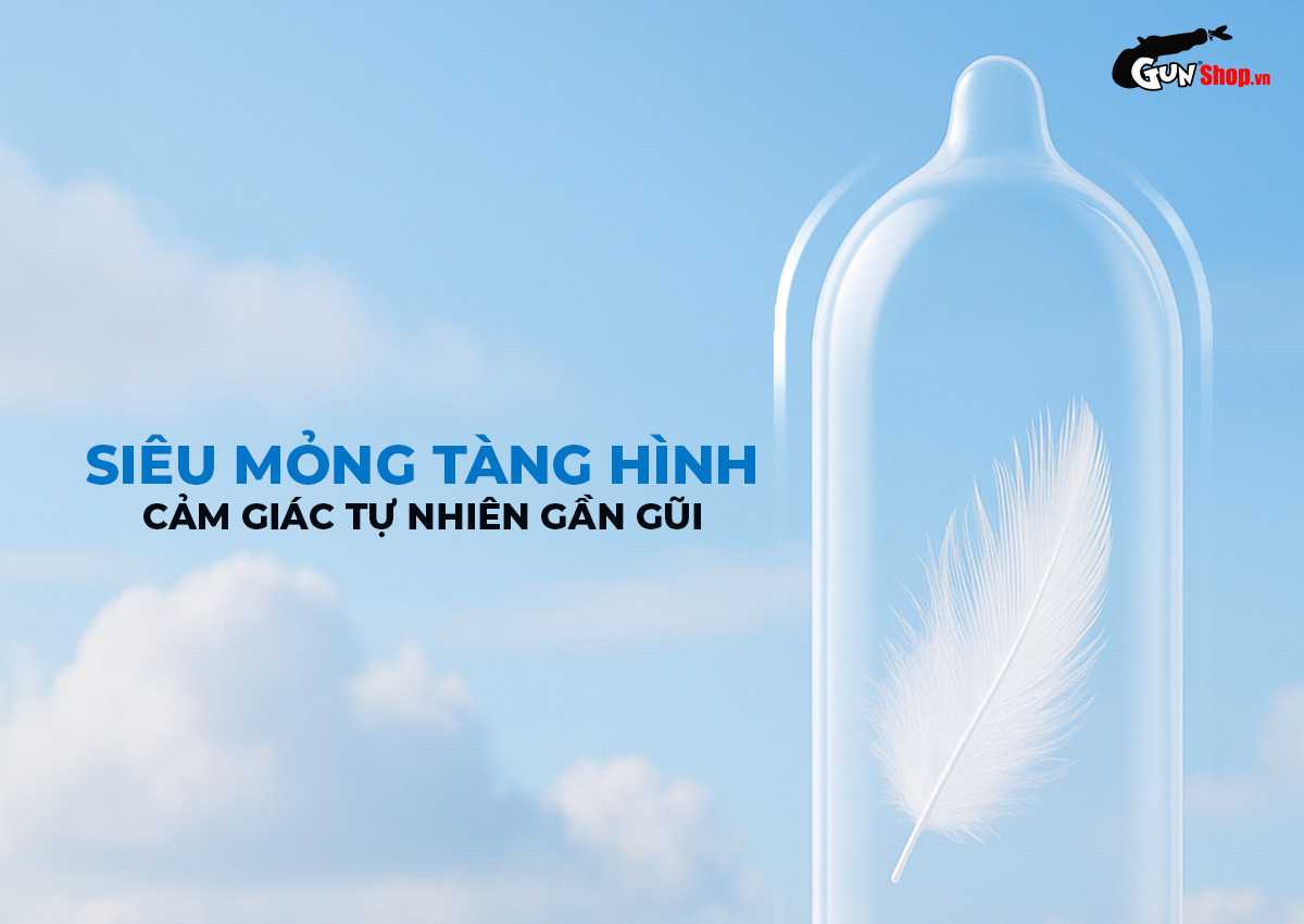  Thông tin Bao cao su Durex Invisible - Siêu mỏng mềm mịn - Hộp 10 cái loại tốt