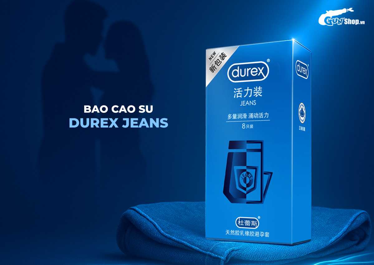 Durex Jeans Ultra Thin Lubricated Condoms 12pcs Soft Fit