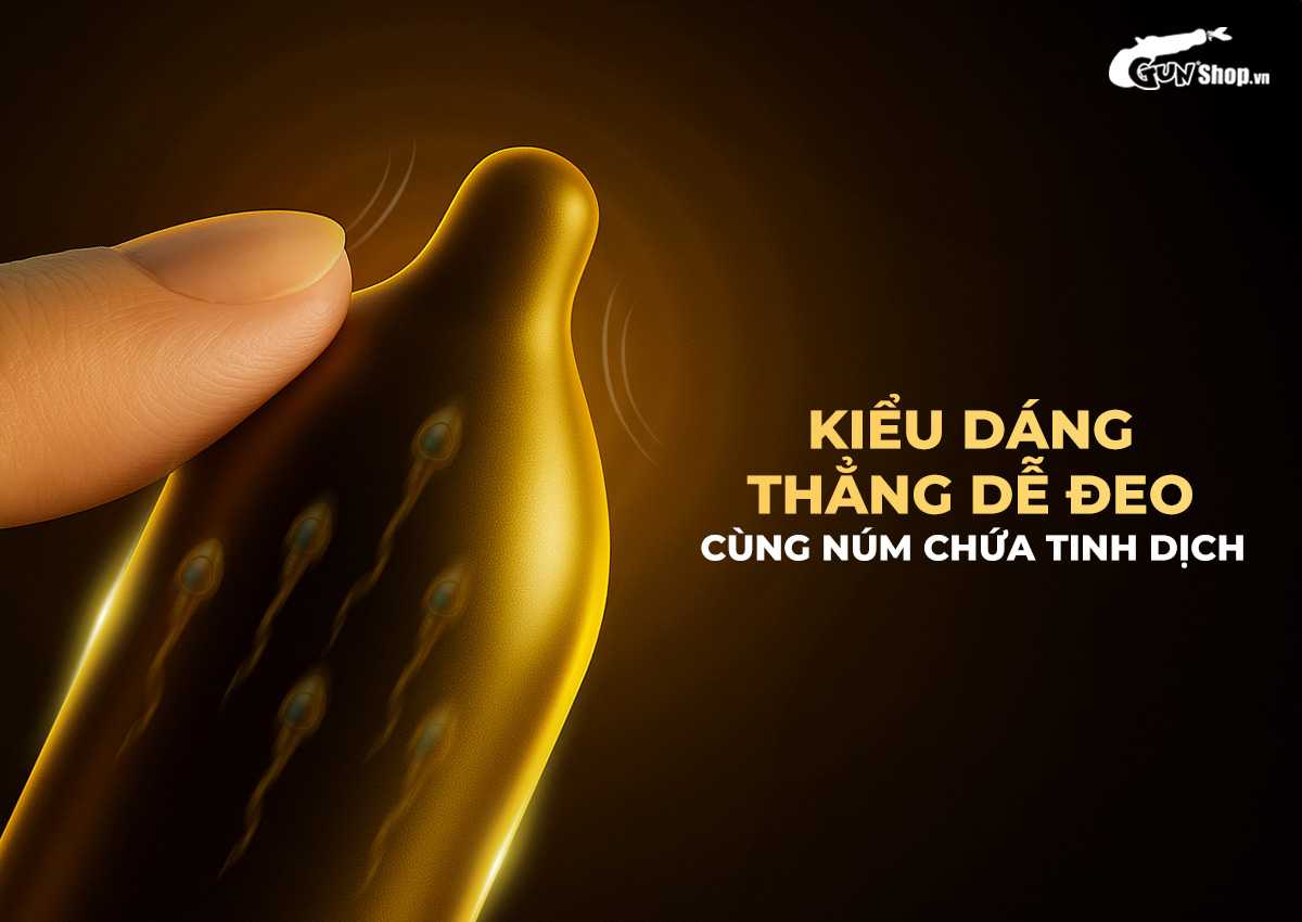  Nhập sỉ Bao cao su Durex Kingtex - Size nhỏ 49mm ôm sát - Hộp 12 cái giá rẻ