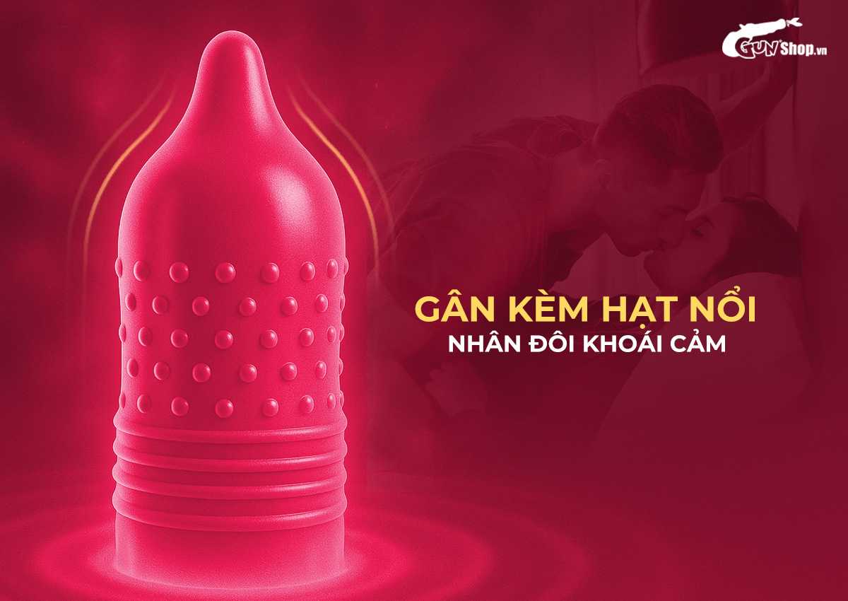  Cửa hàng bán Bao cao su Durex Pleasuremax - Size lớn 56mm gân và điểm nổi - Hộp 12 cái mới nhất