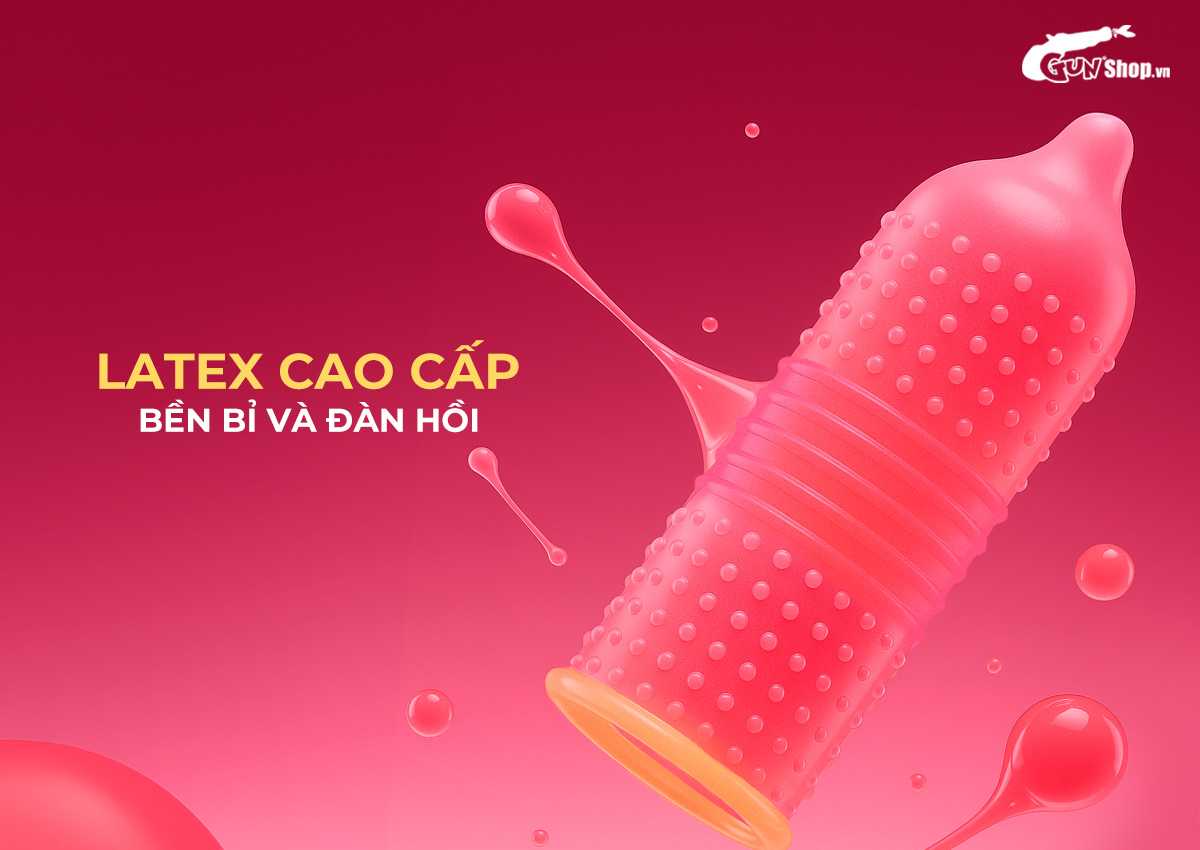  Cửa hàng bán Bao cao su Durex Pleasuremax - Size lớn 56mm gân và điểm nổi - Hộp 12 cái mới nhất