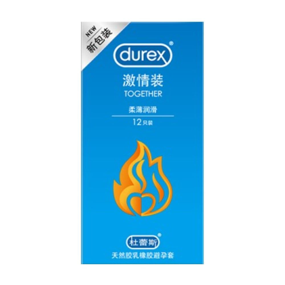 Bao cao su Durex Together mỏng mềm mại cảm giác thật 