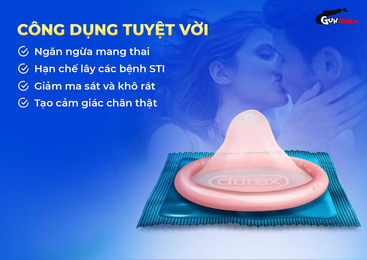  Bảng giá Bao cao su Durex Classic - Mềm và mỏng - Hộp 12 cái giá sỉ