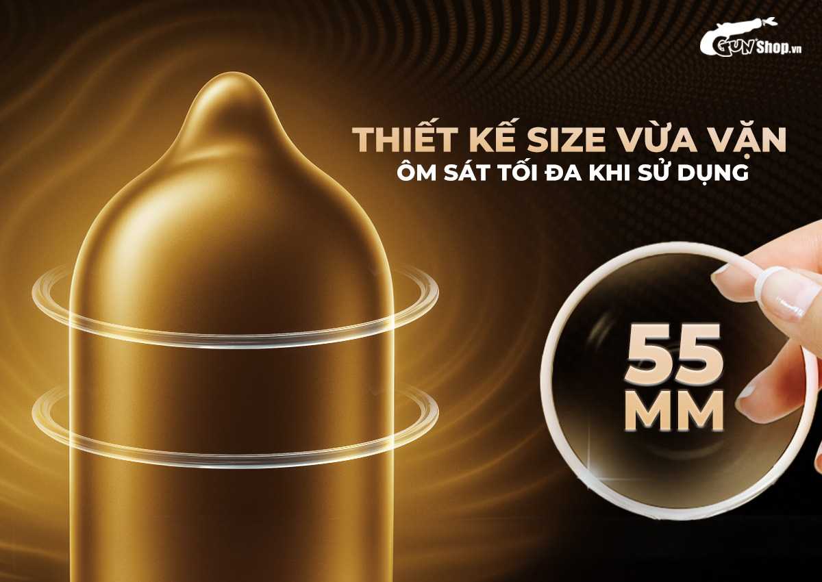 Bao cao su Durex 001 siêu mỏng 54mm hộp 6 cái an toàn