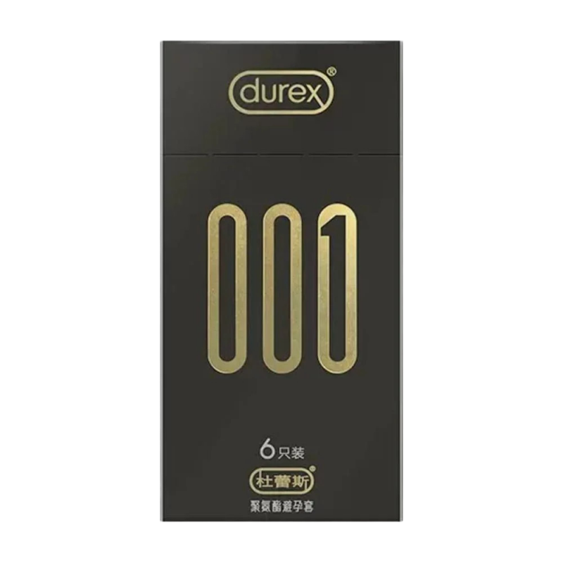  Bán Bao cao su Durex 001 - Siêu mỏng 54mm - Hộp 6 cái  hàng xách tay 