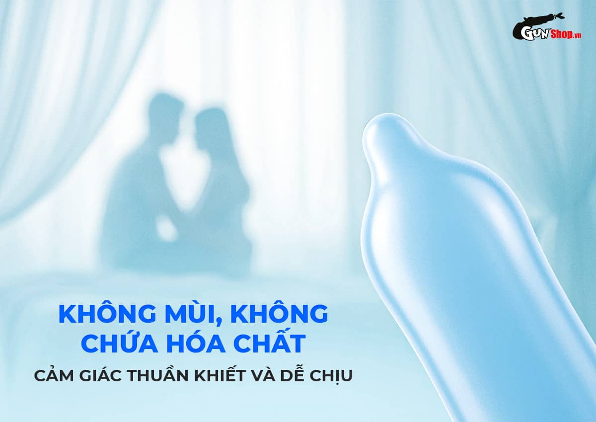 Bao cao su Okamoto Skinless Skin mềm mại thuần khiết an toàn 10c