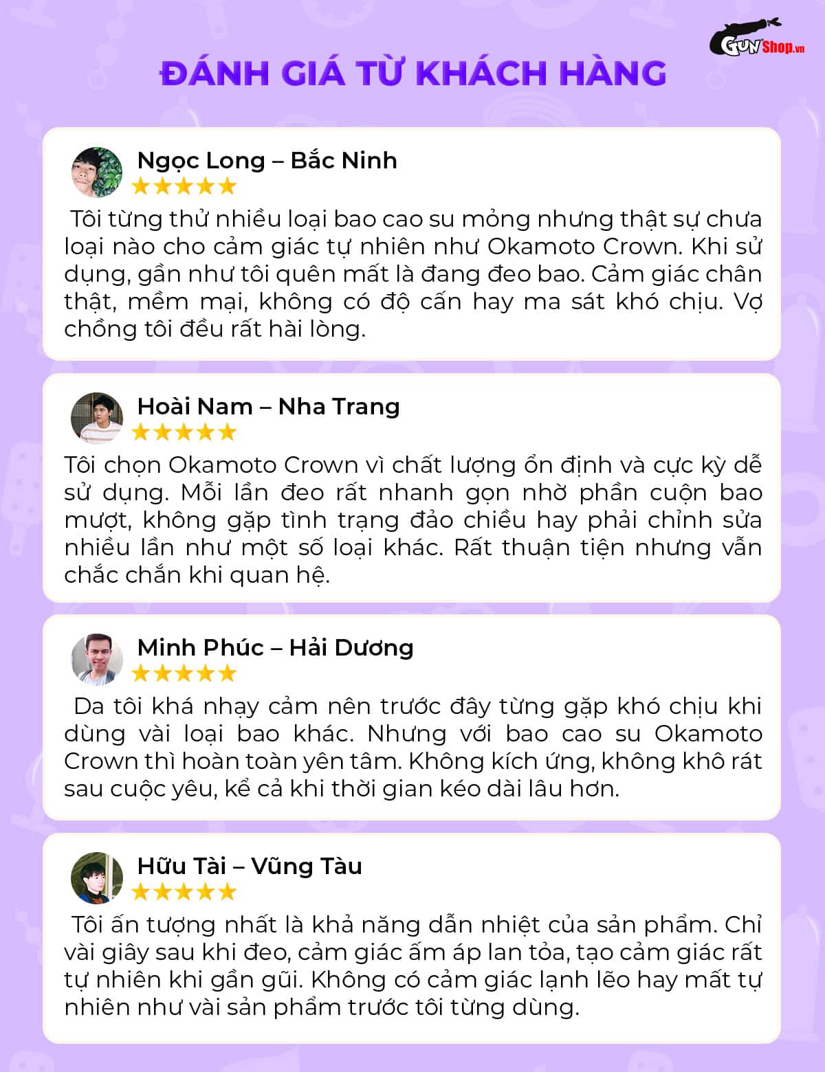 Bao cao su Okamoto Crown siêu mỏng mềm mại cảm giác thật Hộp 10