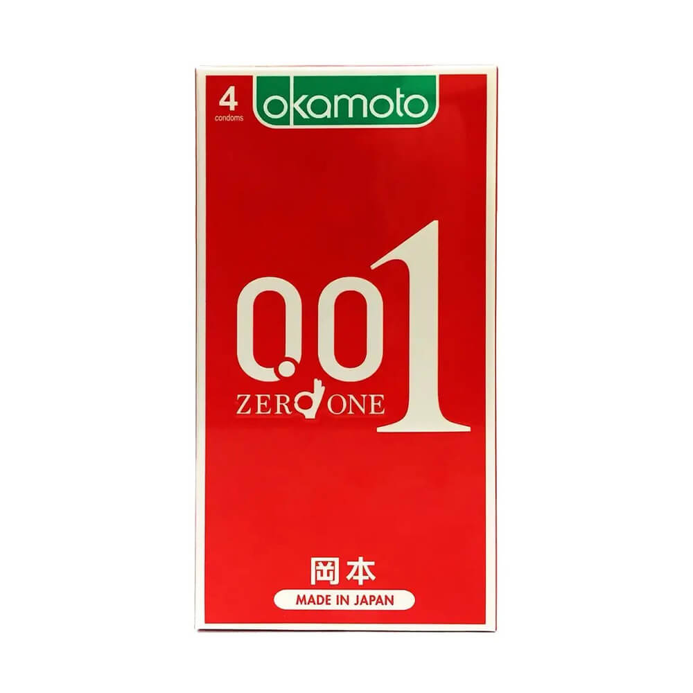 Bao Cao Su Okamoto 0.01 PU Siêu Mỏng Tàng Hình Truyền Nhiệt 