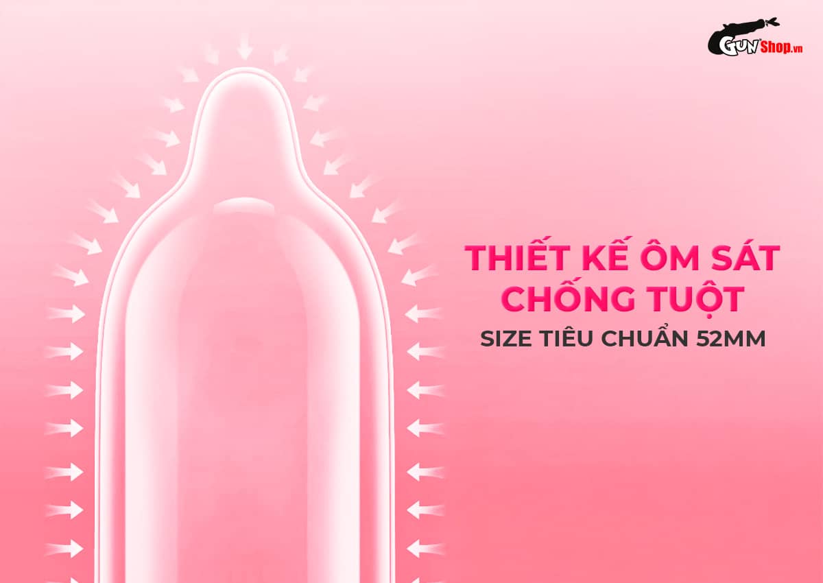 Bao cao su Okamoto 0.01 PU siêu mỏng tàng hình truyền nhiệt chân thật