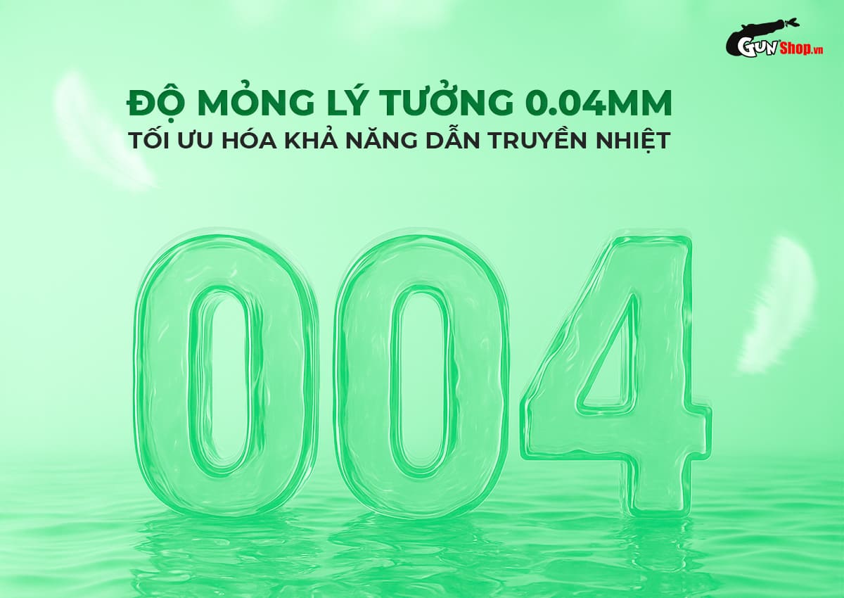 Bao cao su Okamoto Harmony siêu mỏng gân sọc tăng khoái cảm