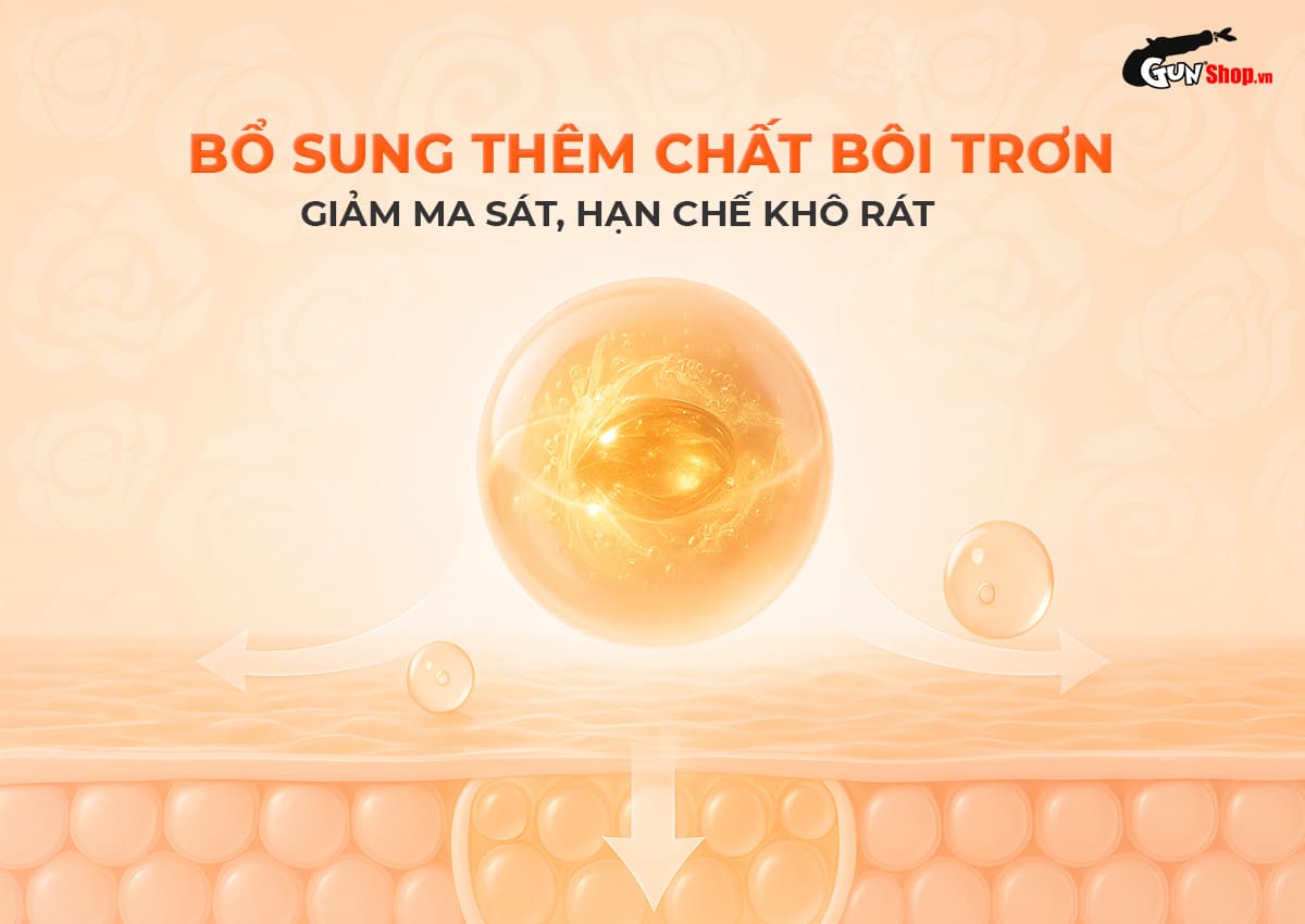 Bao cao su Okamoto Roman vân hoa hồng, siêu mỏng, hộp 10 cái