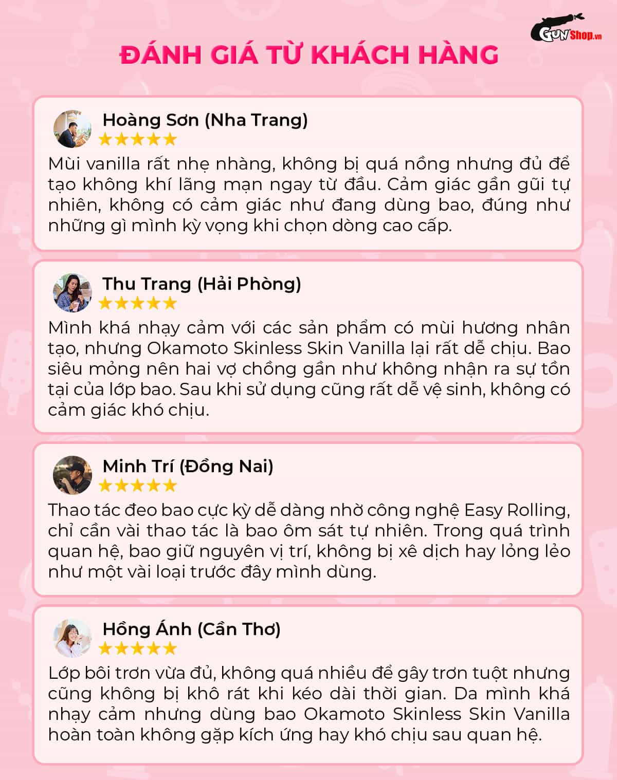 Okamoto Skinless Skin Vanilla siêu mỏng hương vani ngọt ngào hộp 10 cái