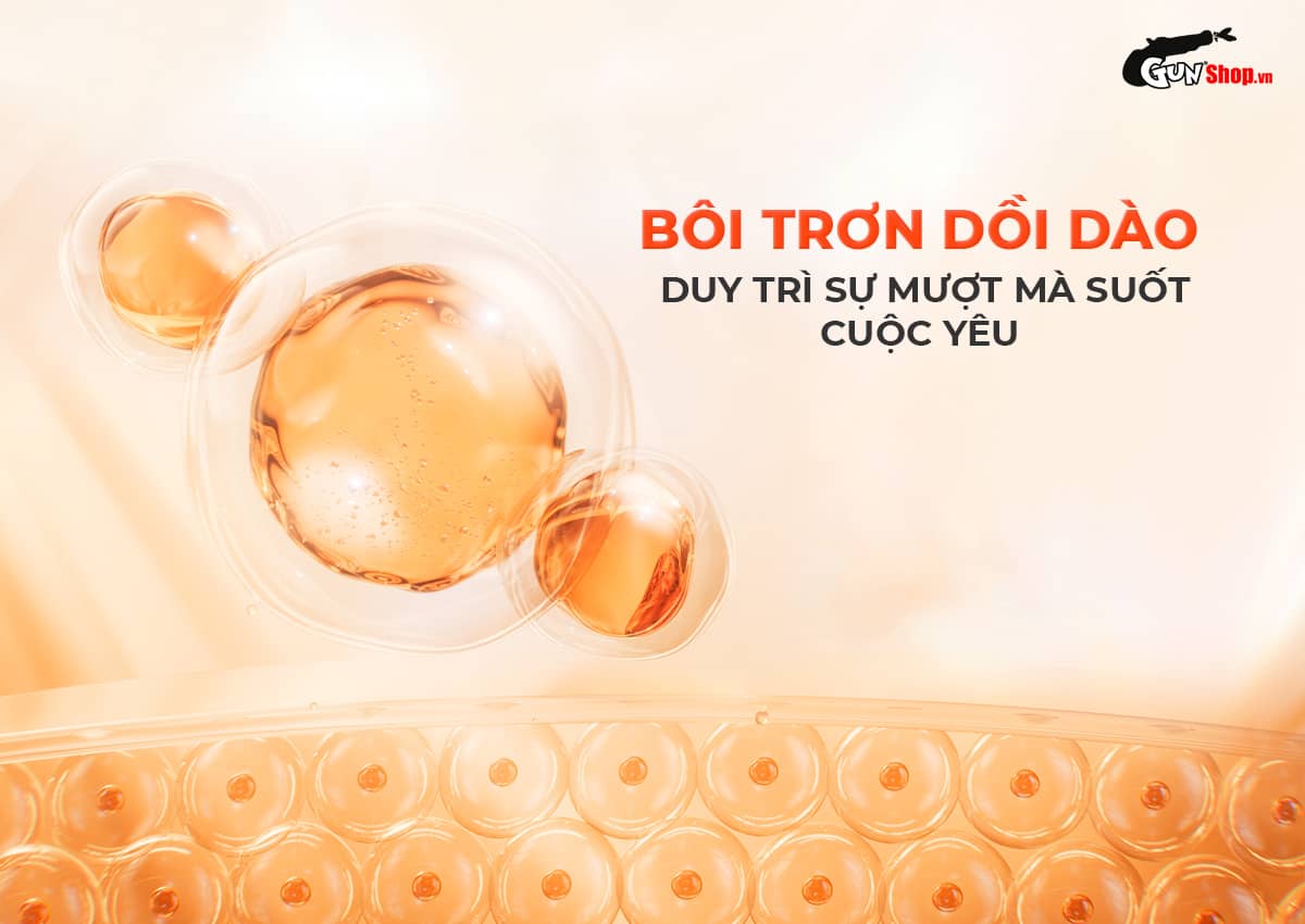 Bao cao su Okamoto Skinless Skin Orange hương cam mát