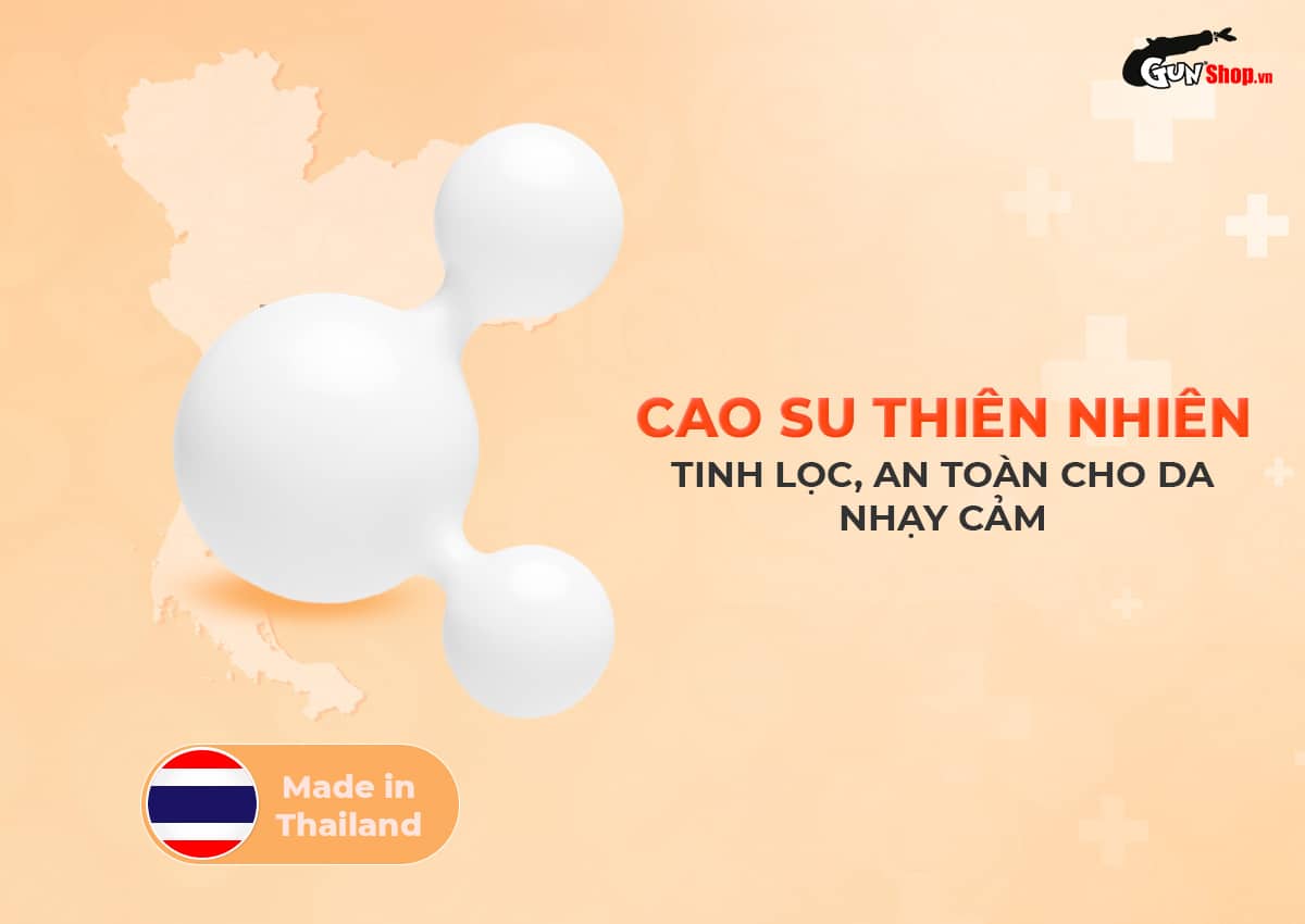 Bao cao su Okamoto Skinless Skin Orange hương cam mát