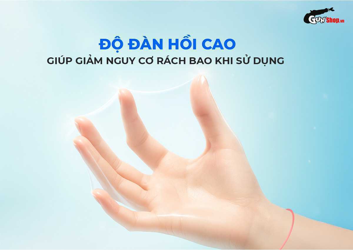 Bao cao su Okamoto Skinless Skin siêu bôi trơn an toàn dịu nhẹ da