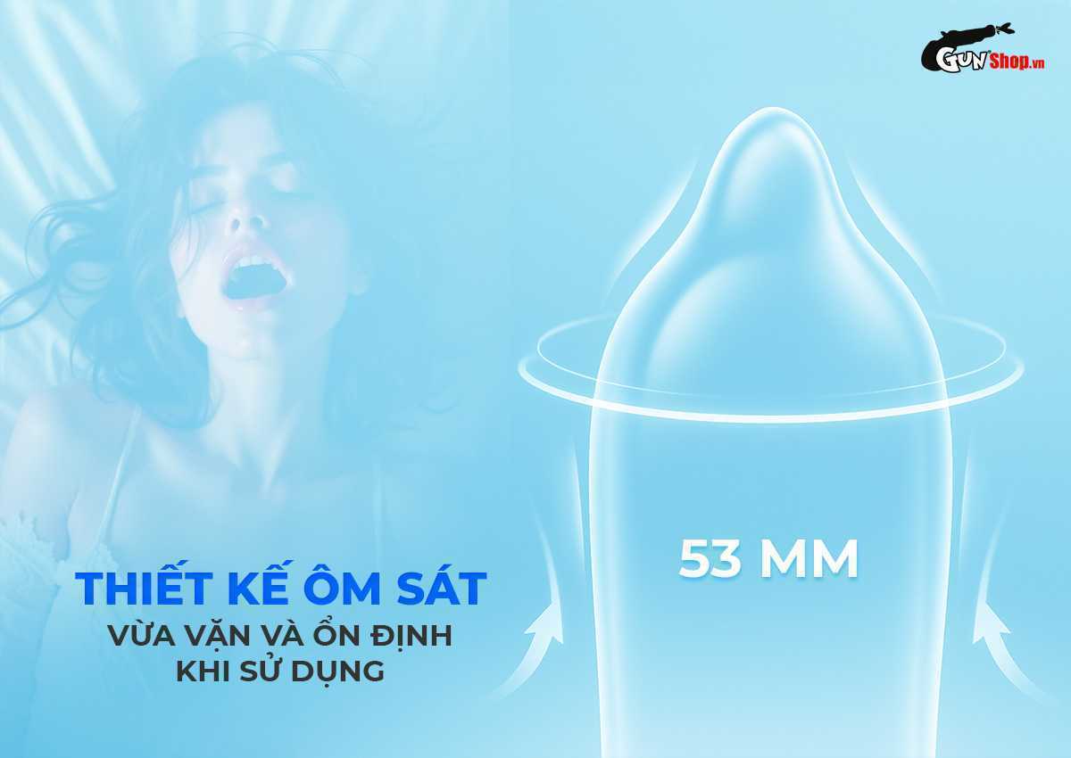 Bao cao su Okamoto Skinless Skin siêu bôi trơn an toàn dịu nhẹ da