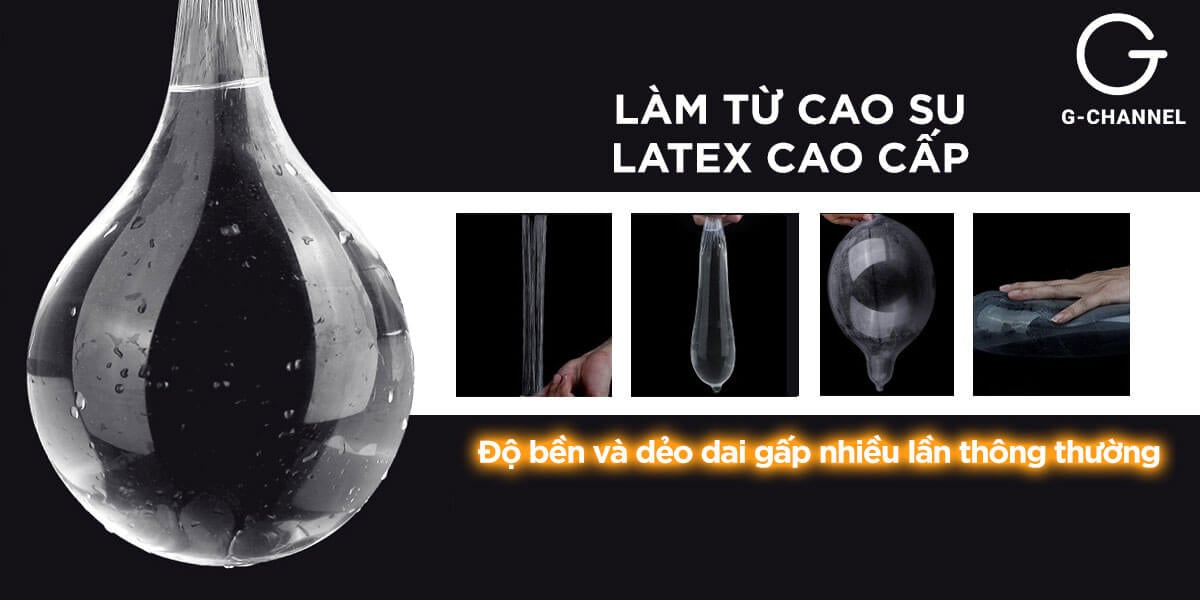 Bao cao su Sagami Feel Up siêu điểm nổi tăng kích thích 10 cái