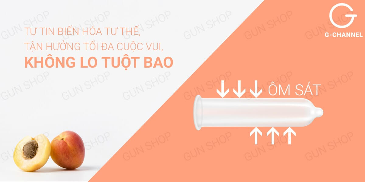 Bỏ sỉ Bao cao su Nakanishi - Siêu mỏng 0.03mm - Hương đào - Hộp 4 cái chính hãng Bỏ sỉ Bao cao su Nakanishi - Siêu mỏng 0.03mm - Hương đào - Hộp 4 cái chính hãng