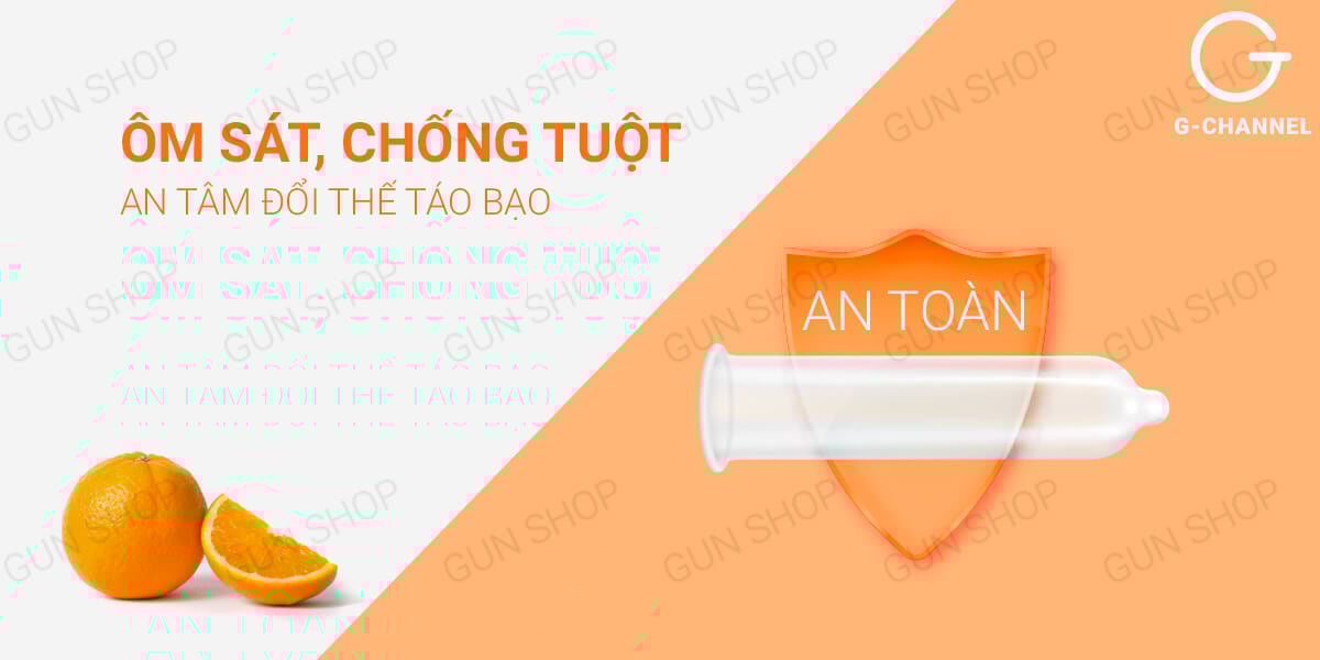 Thông tin Bao cao su Nakanishi - Siêu mỏng 0.03mm - Hương cam - Hộp 4 cái nhập khẩu Thông tin Bao cao su Nakanishi - Siêu mỏng 0.03mm - Hương cam - Hộp 4 cái nhập khẩu