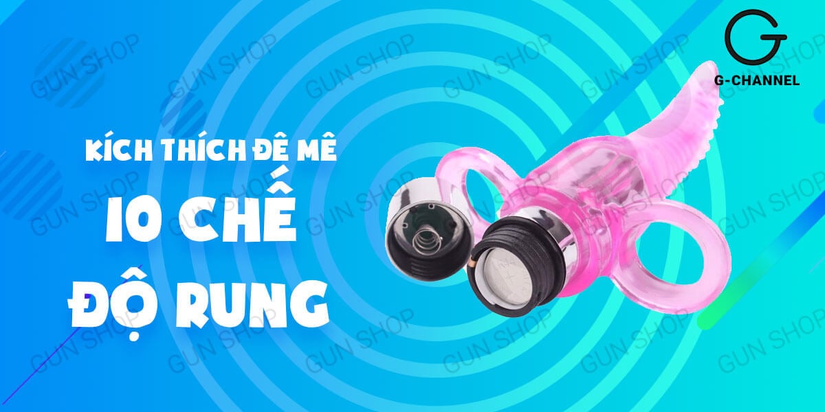 Lưỡi rung đeo ngón tay Baile kích thích đa chế độ silicon cao cấp