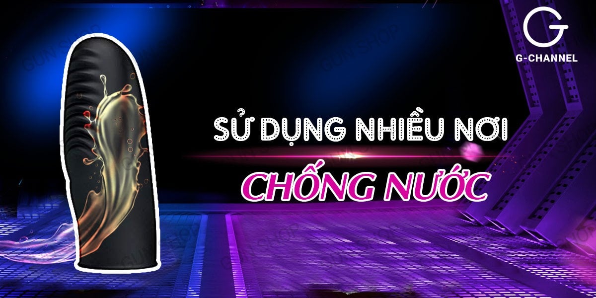 Ngón tay rung Pretty Love Stanford chống nước silicon mềm mại