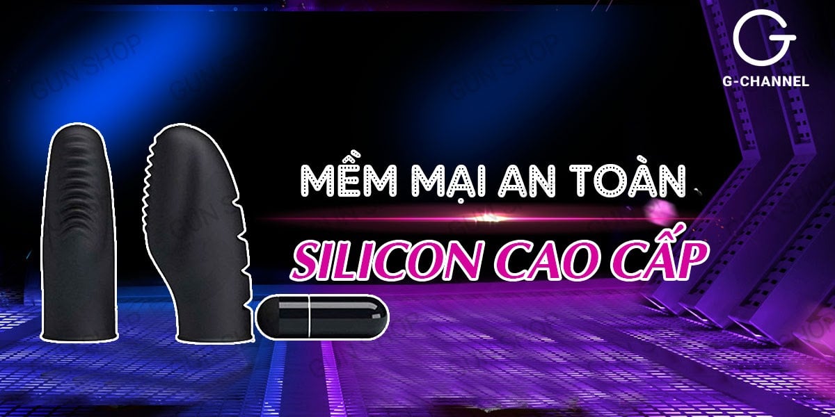 Ngón tay rung Pretty Love Stanford chống nước silicon mềm mại