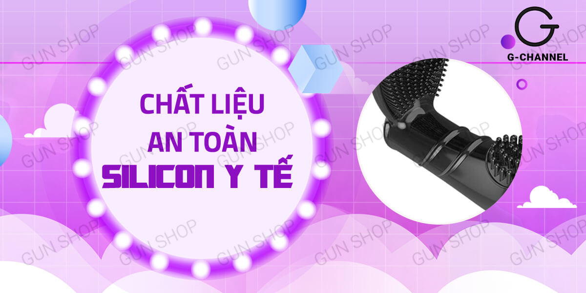 Ngón tay rung Aichao silicon 12 chế độ hưng phấn lên đỉnh