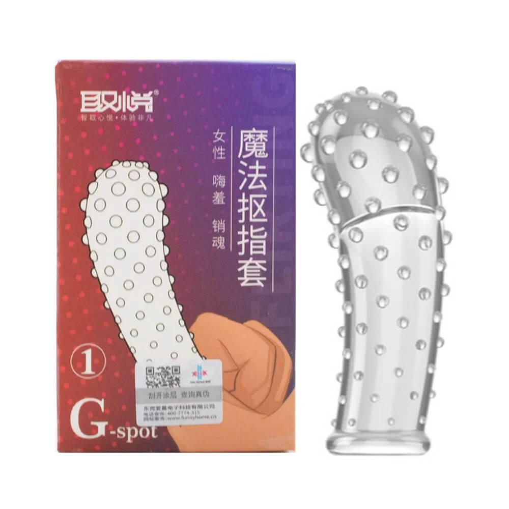Bao Cao Su Ngón Tay G-Spot 1 Gai Nổi Toàn Thân Hộp 1 Cái 