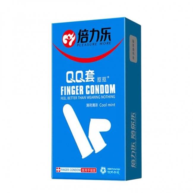 Bao Cao Su Ngón Tay Mát Lạnh Cool Mint Hộp 10 Cái An Toàn 