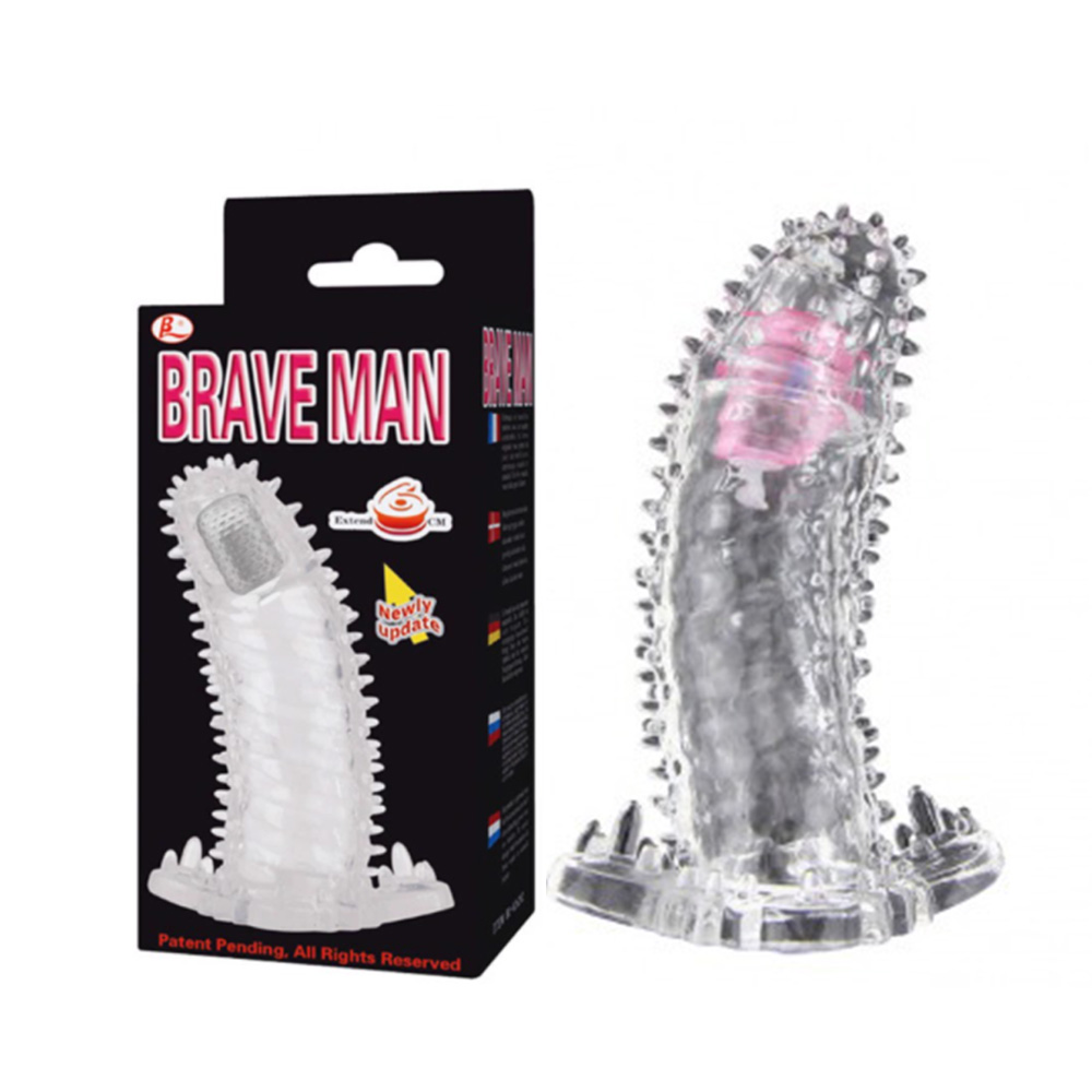 Bao Cao Su Đôn Dên Rung Đầu Baile Braveman Tăng Kích Thước 