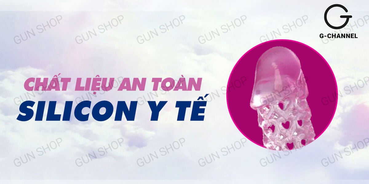 Bao Cao Su Đôn Dên Rung Baile Hoa Hồng Kích Thích Sung Sướng