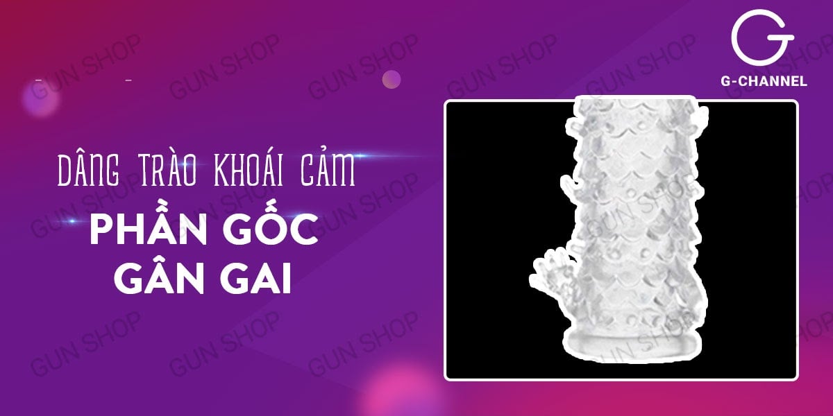 Baile Fish Scale Textured Penis Enhancer Condom