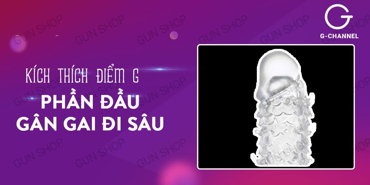 Baile Fish Scale Textured Penis Enhancer Condom