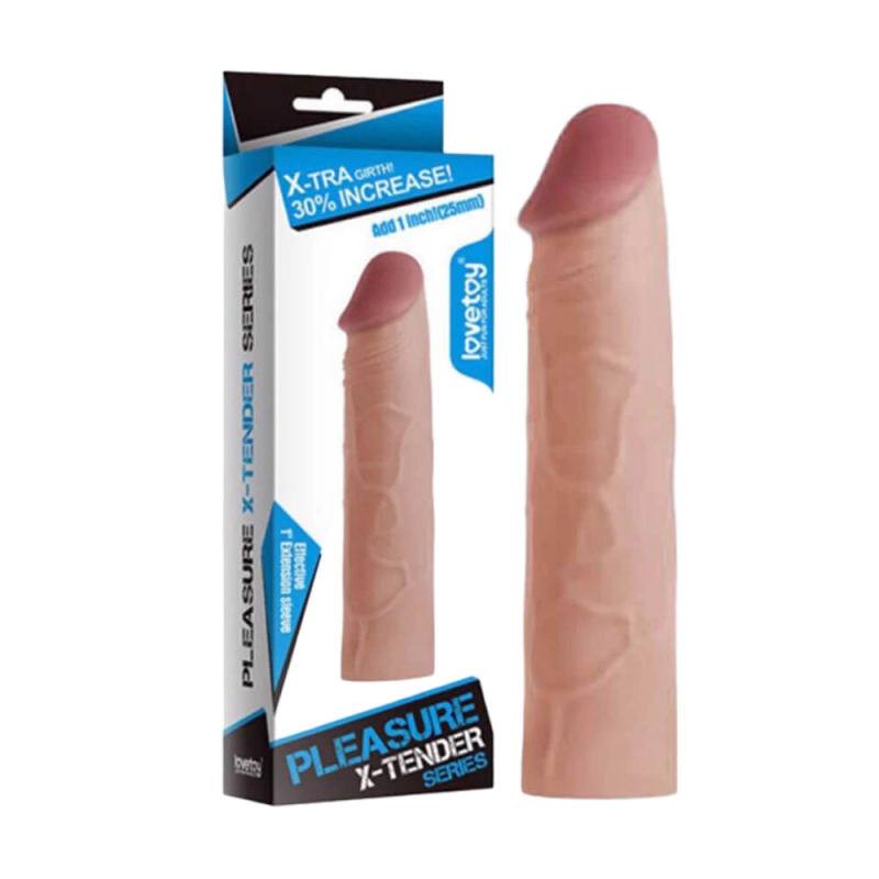  Đánh giá Bao cao su đôn dên Lovetoy Pleasure X-Tender tăng 25mm  chính hãng 