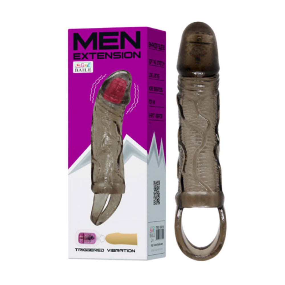 Bao cao su đôn dên rung Baile Men Extension kéo dài 
