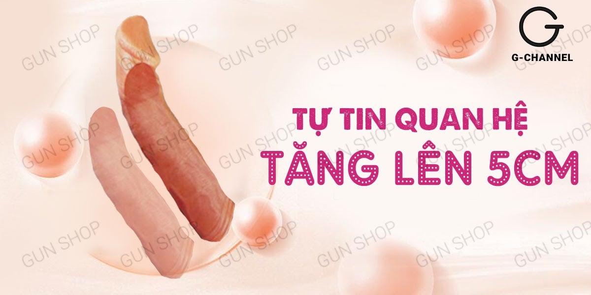 Bao cao su đôn dên Baile Big Man tăng 5cm siêu kích thích