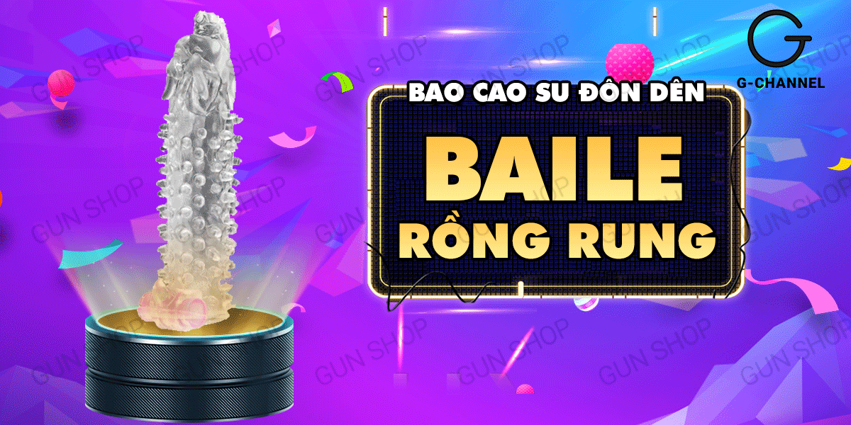 Baile Dragon Vibrating Penis Sleeve With G-Spot Texture