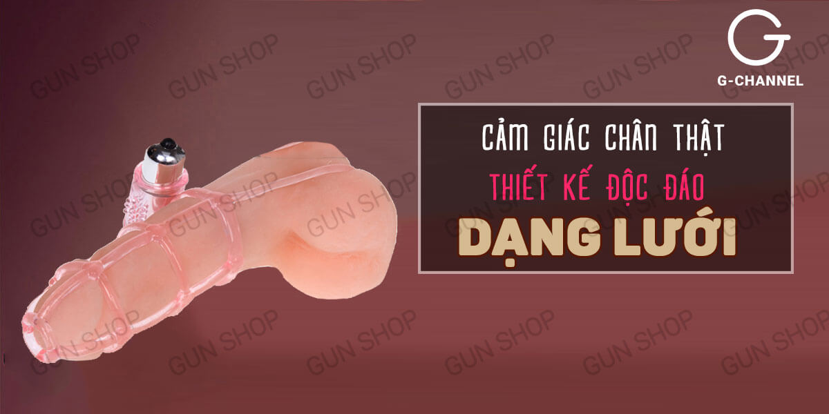 Baile Sweet Cage vibrating textured condom for couples