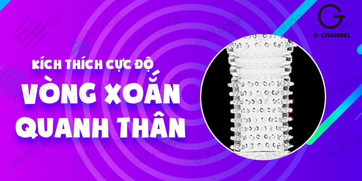 Aichao Cam Vibrating G-Spot Condom Pleasure