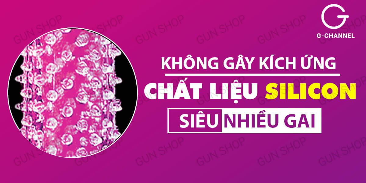 Baile Crystal Sleeve Textured Silicone Penis Extension