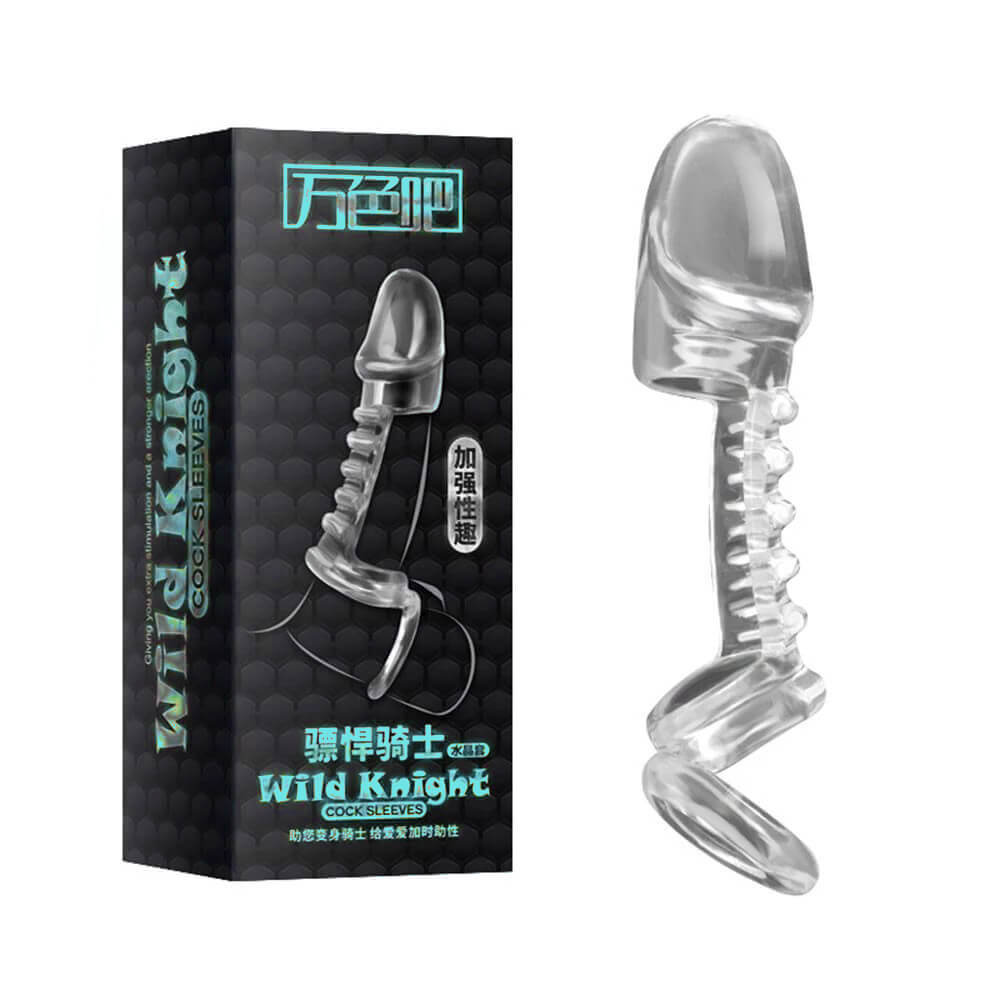 Bao cao su đôn dên Wild Knight tăng kích cỡ cậu bé cảm giác thật 