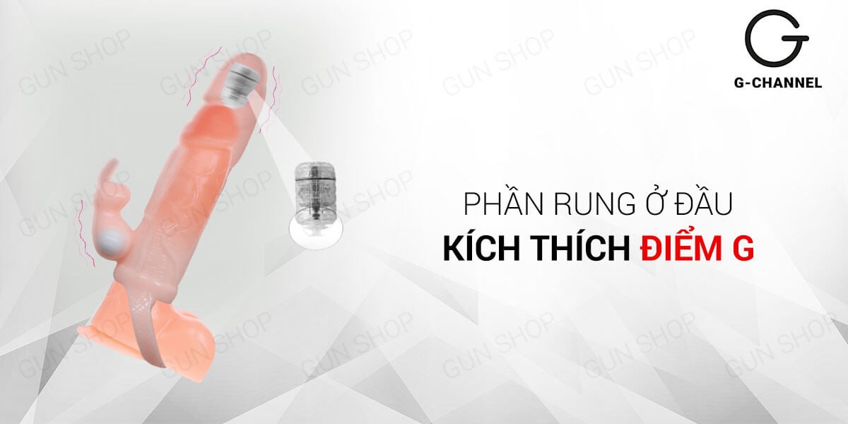 Braveman Vibrating Condom Double Motor Enlarging Pleasure