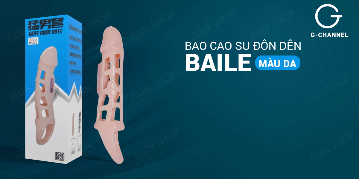 Baile Lattice Strap-On Vibrating Penis Enhancer